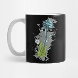 Guitar Skull Mug